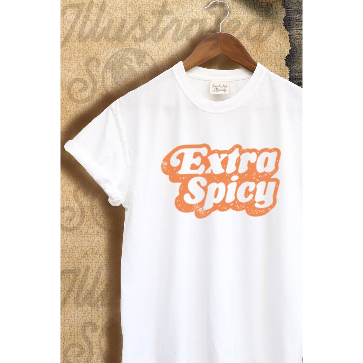 Extra Spicy  Vintage Graphic  Tee