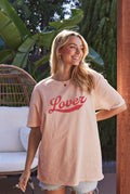 Lover Oversized Graphic Top