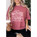 Deck the Halls Vintage Graphic Oversized Tee
