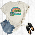 Western St. Patrick's Day Cowgirl Luck Graphic Tee