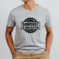 Sawdust Is Man Glitter Graphic Tee | 170(Dtf)