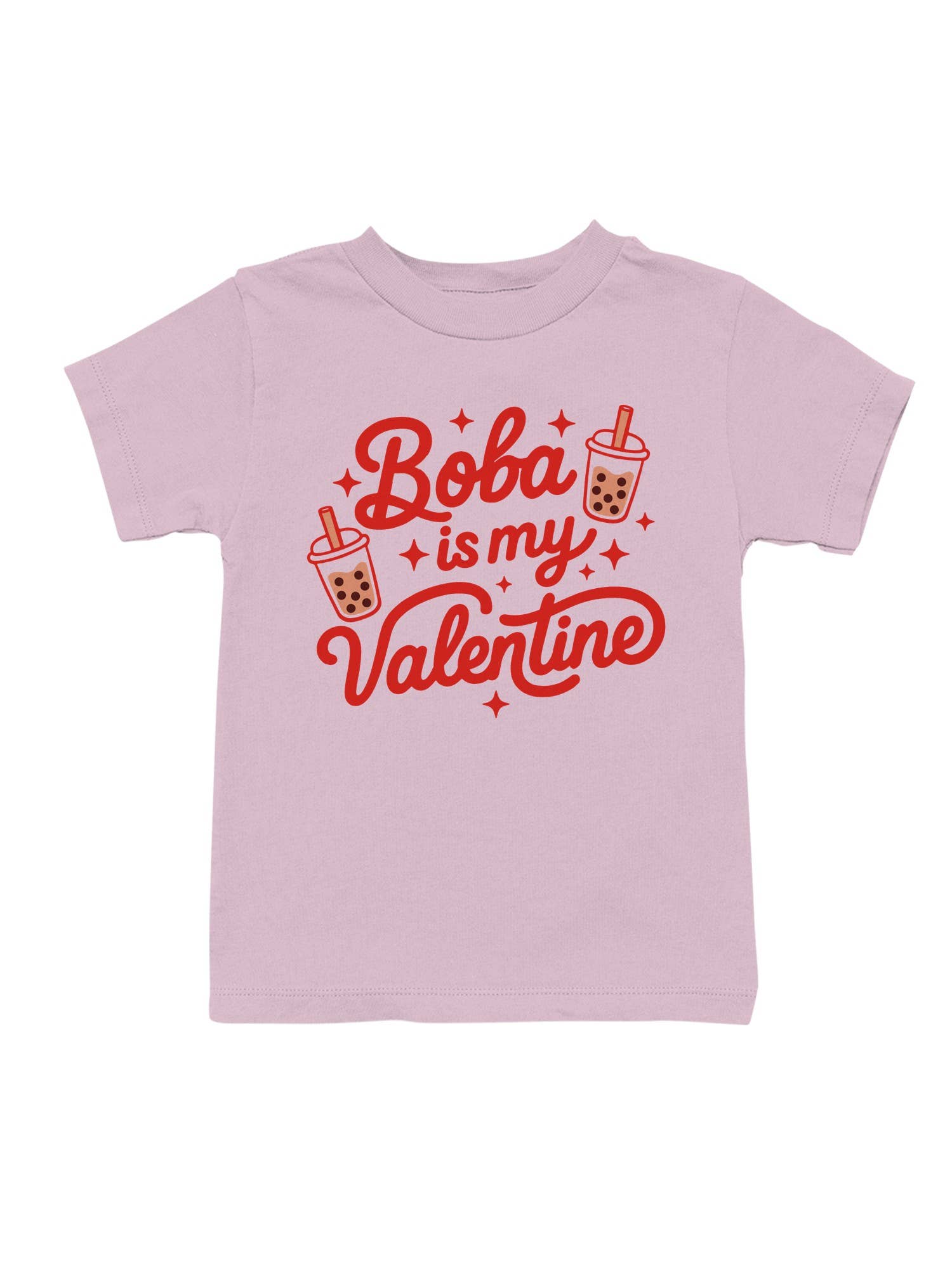 Boba Is My Valentine Design Youth's T-Shirt