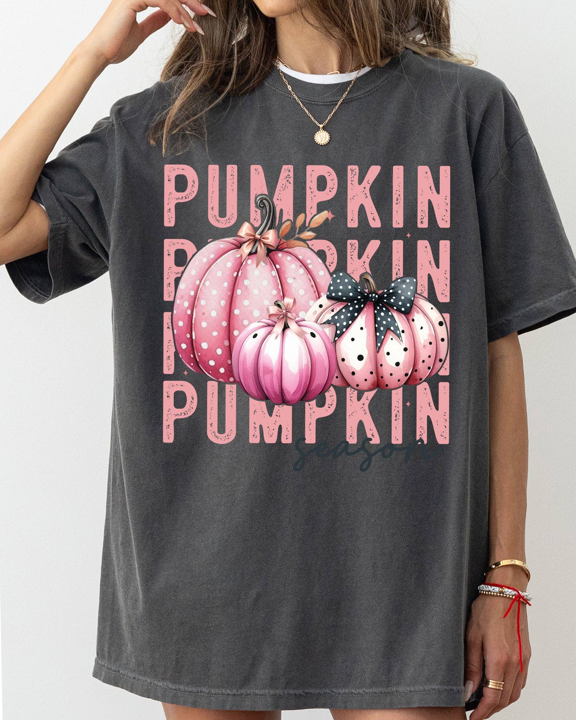 Pumpkin Season, Fall Skeleton Ghost Western Halloween Tshirt