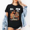 All Men Are Cremated Equally Halloween Sarcastic Tshirt