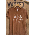 Christmas Time  Mineral Wash Vintage  Graphic  Tee