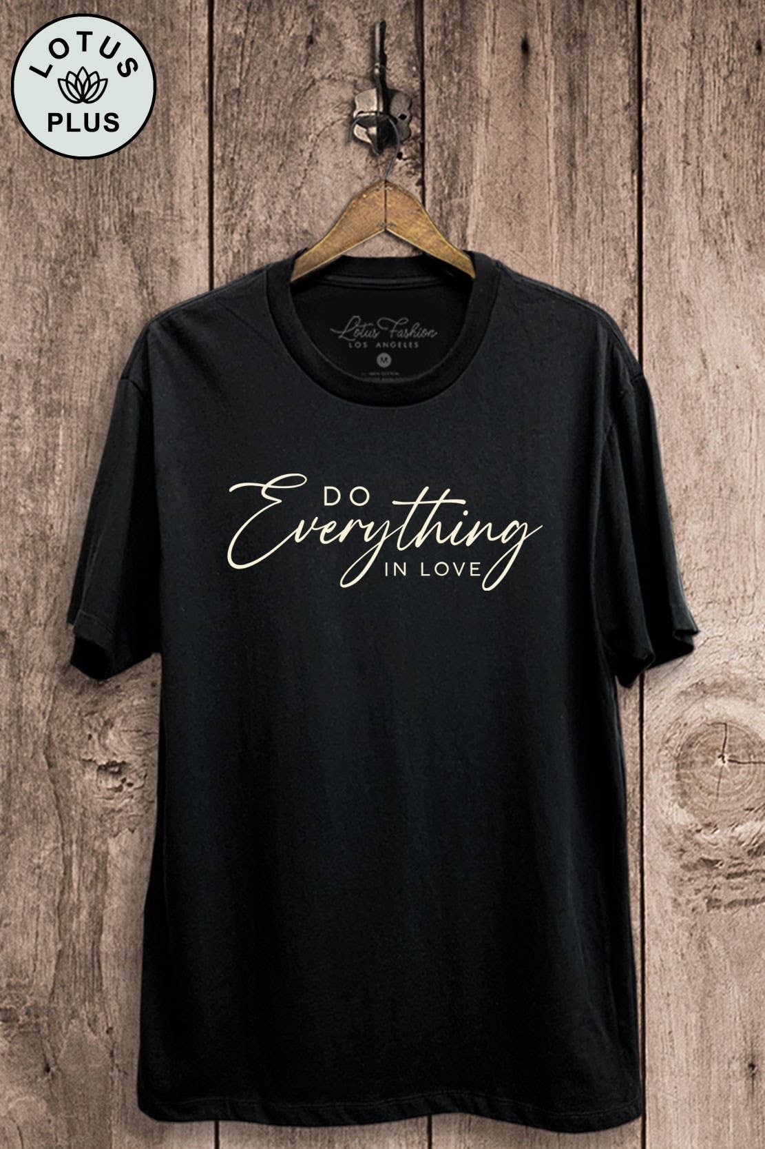 Do Everything in Love Graphic Top