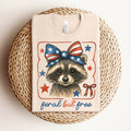 Feral But Free Raccoon Tee