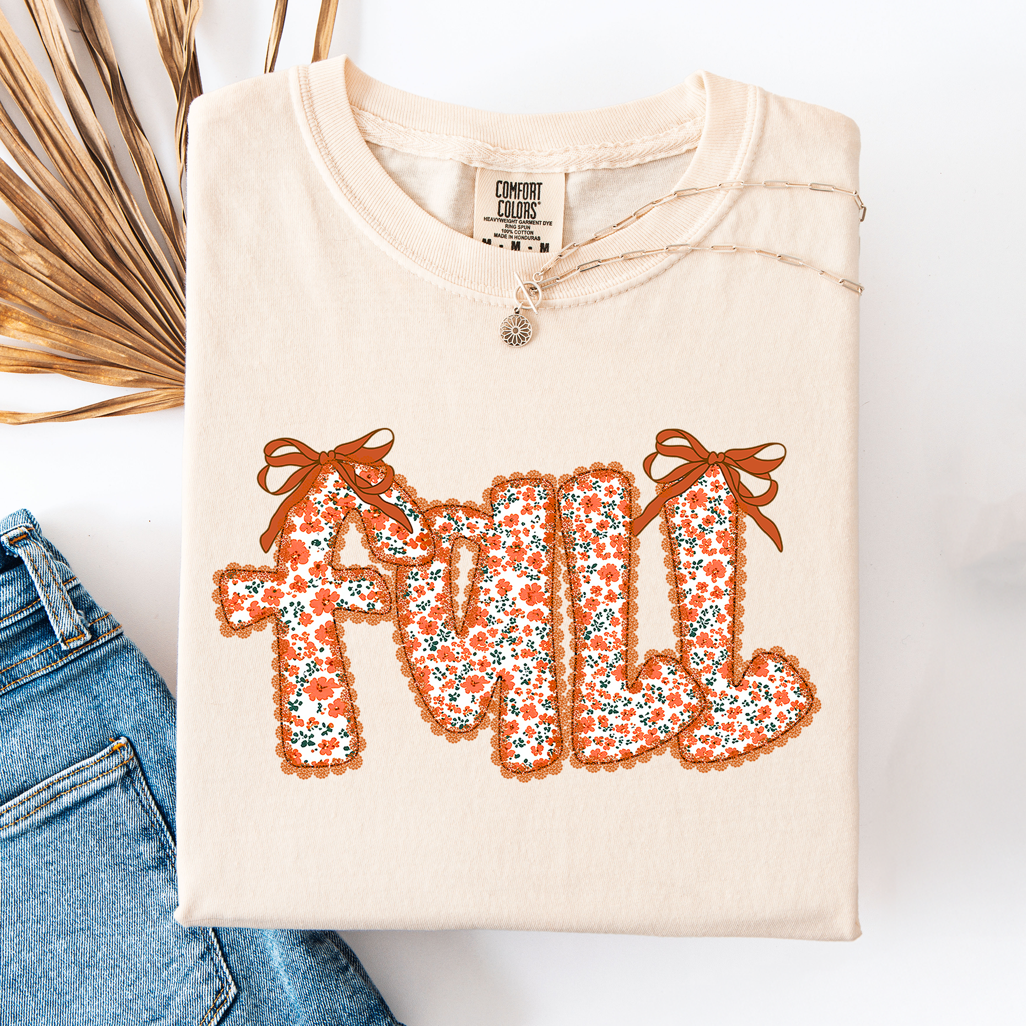 Fall, Beautiful Ribbons, Colorful, Autumn, Coquette T-Shirt