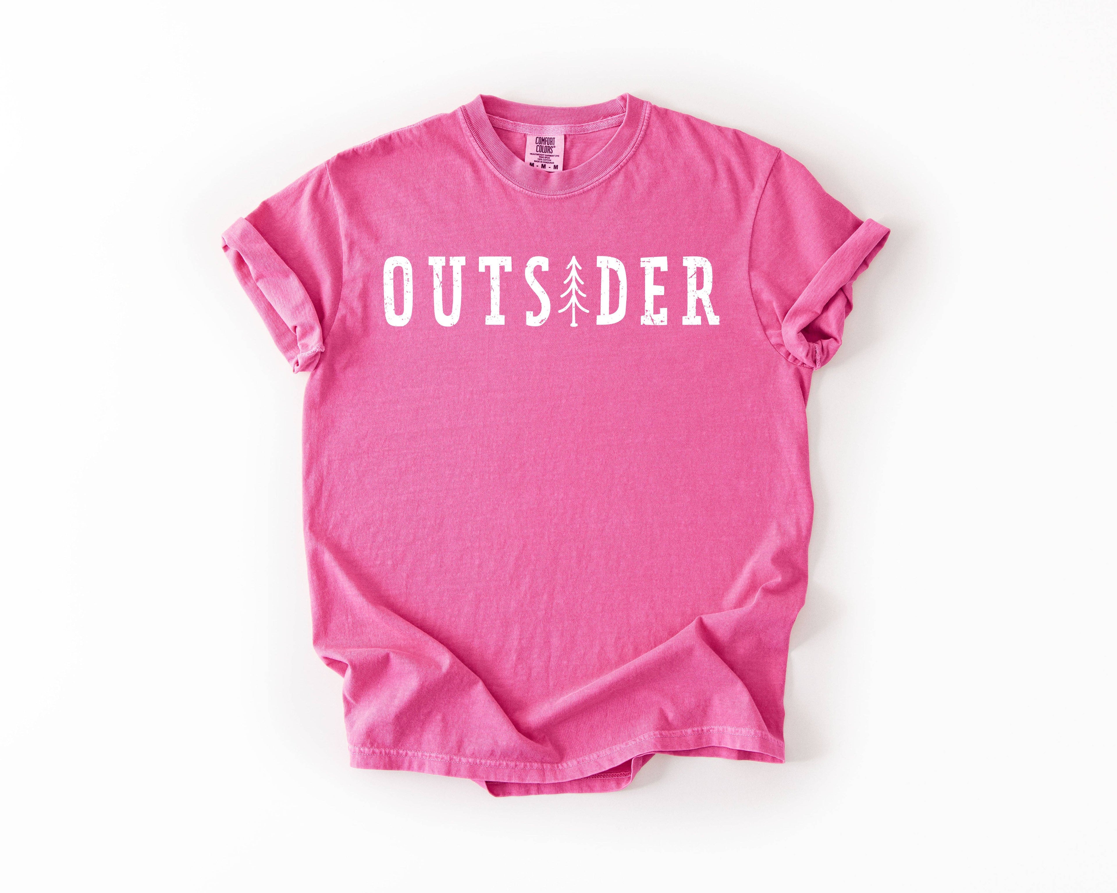 Outsider, Adventure, Boat, Lake Life Camping Outdoor T-Shirt