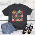 Christmas Jolliest Bunch of Teachers Graphic Tee
