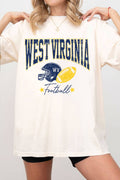 West Virginia Football Oversize Graphic Tshirts