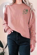 Luck Horseshoe Clover Graphic Terry Sweatshirts