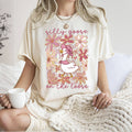 Silly Goose On the Loose, Summer, Funny Floral, Boho Tshirt