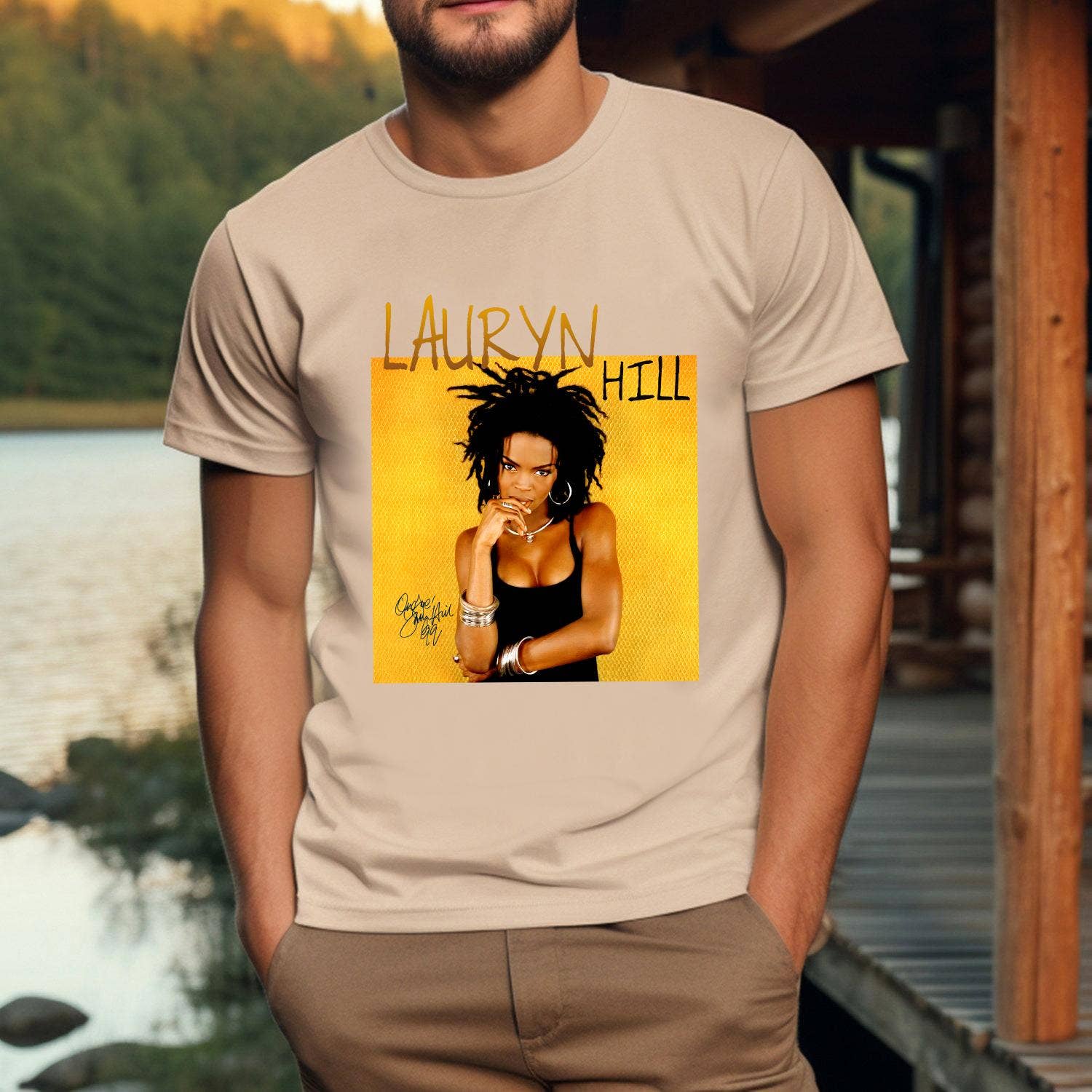 Vintage Lauryn Hill Rap Music Tee - 2024 Concert Tour Shirt