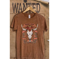 Desert Road Wash Vintage Graphic  Tee
