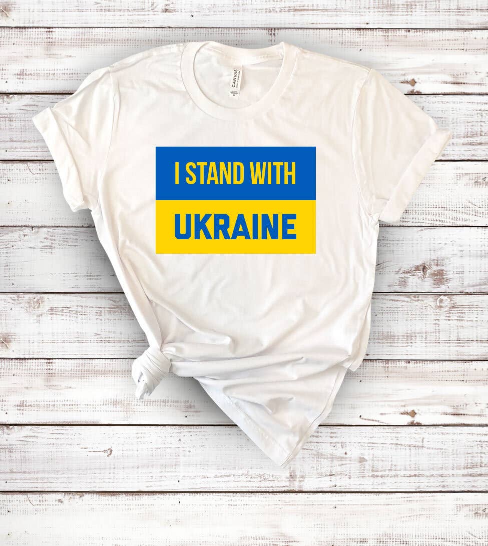 I Stand with Ukraine -  No War T-Shirt