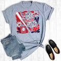 Baseball Floral Hey Batter Batter Swing Graphic Tee