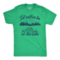 Id Rather Be At the Lake Men's T Shirt