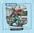 Useful Zombie "Teacher" T-Shirt (Light Blue)