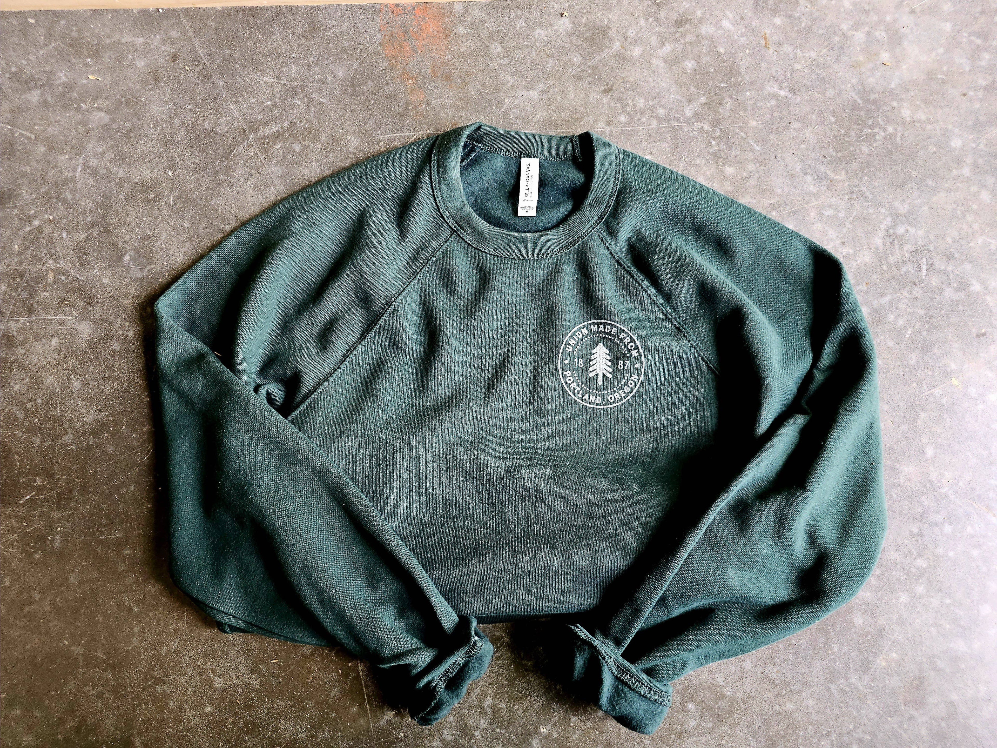 The Evergreen - Bella Canvas Crewneck Graphic Sweatshirt