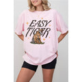 Easy Tiger  Vintage Graphic Oversized Tee
