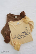 Mama Goose Mineral Washed Long Sleeve Graphic