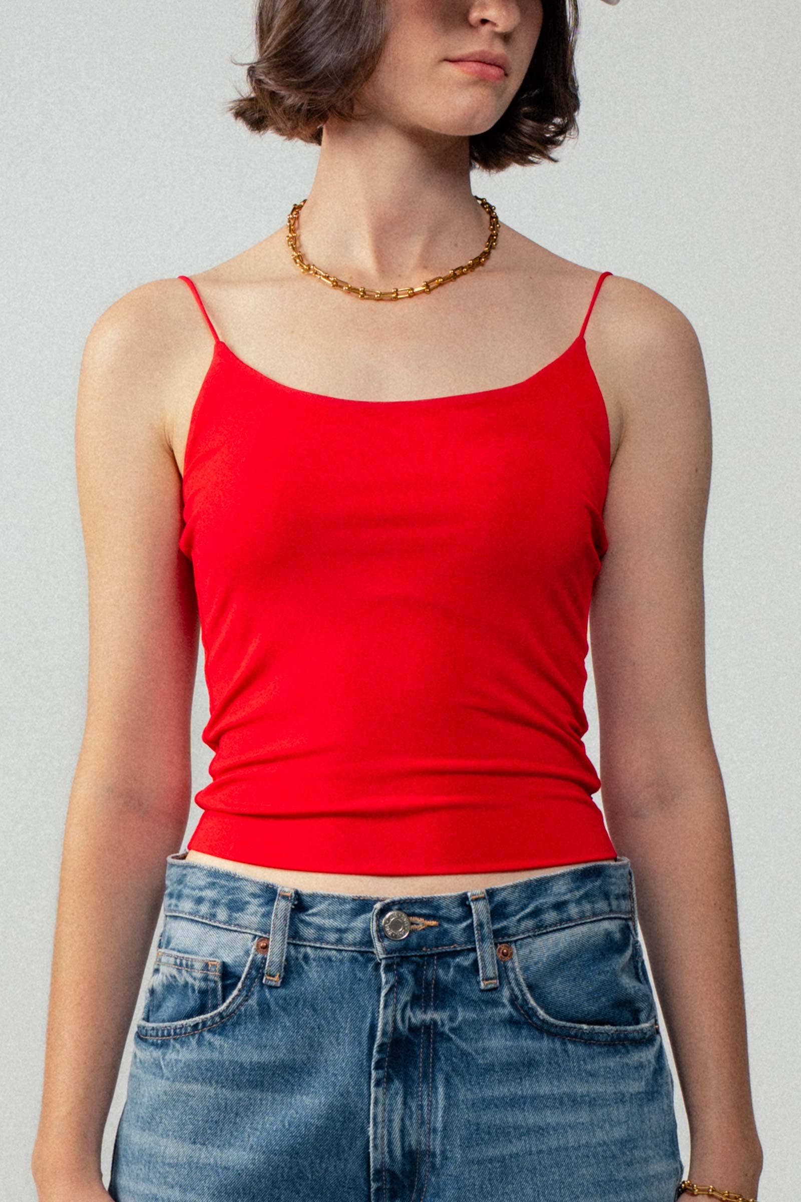 Essential Double Layer Fitted Camisole