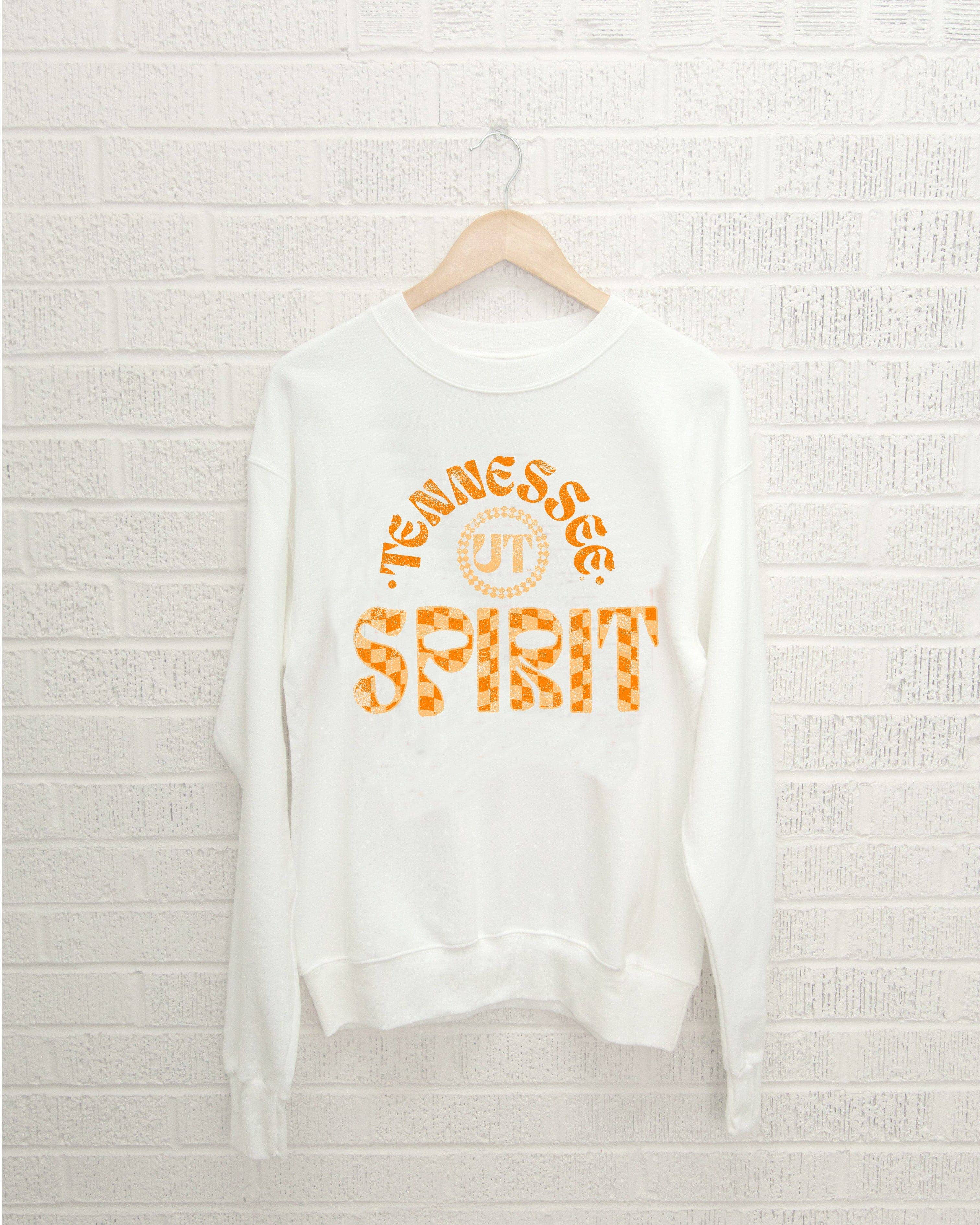 Tennessee Volunteers Spirit White Thrifted Sweatshirt