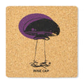 Wine Cap Cork Coaster