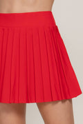 0109 Pleated Tennis Skort SI-27981