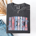 America, Ribbons and Bows, USA, Comfort Colors T-Shirt