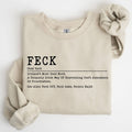 Feck Definition, Funny Shamrock St Patrick's Day Sweatshirt