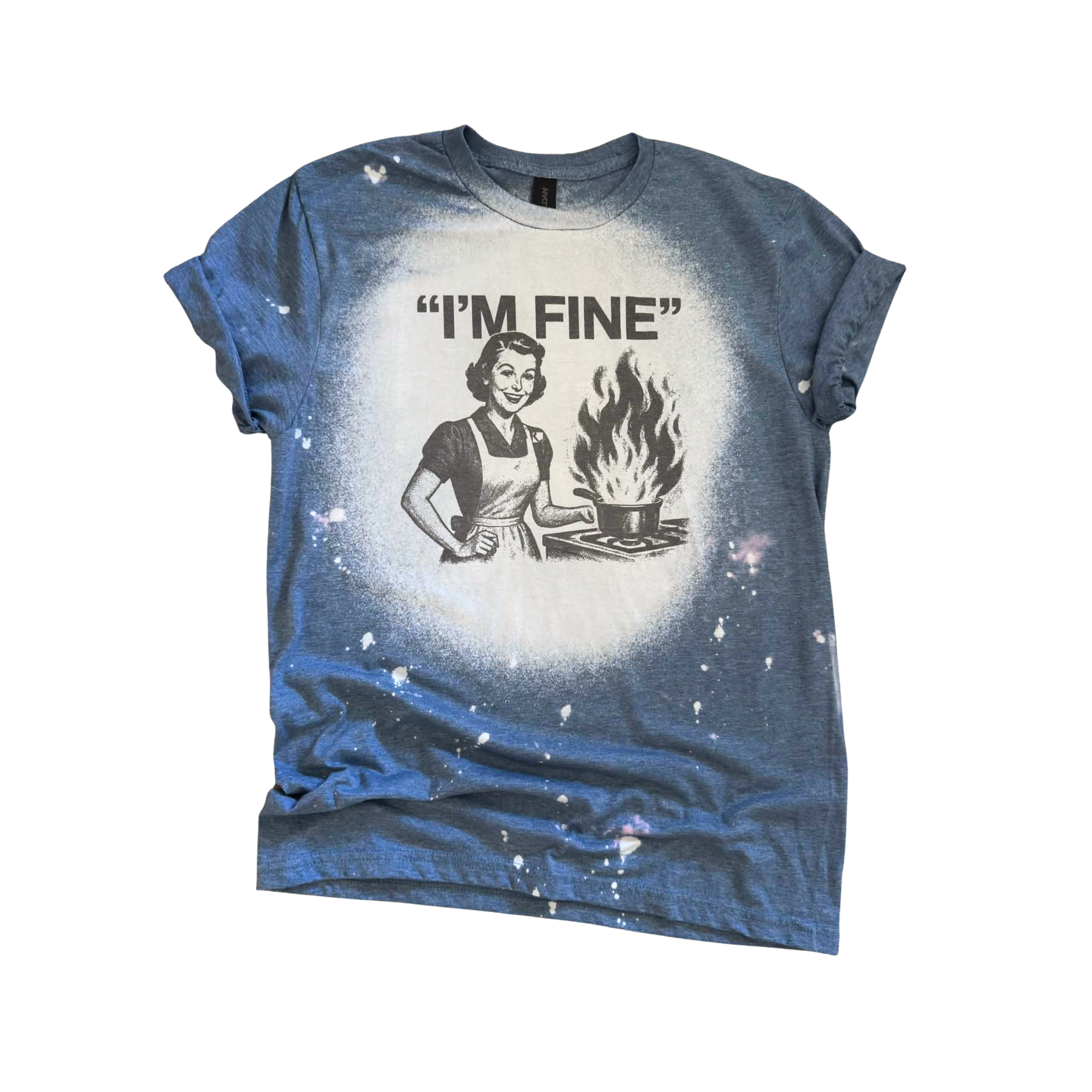 “I’M Fine” Retro Chaos Kitchen - Graphic Tee 🔥