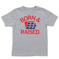 Des Moines Born & Raised Ia Outline Kids