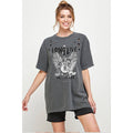Long Live Rock and Roll Vintage  Laser Cut Oversized Tee