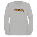 Savannah Tiger Print Arched Text Men's Sweatshirt
