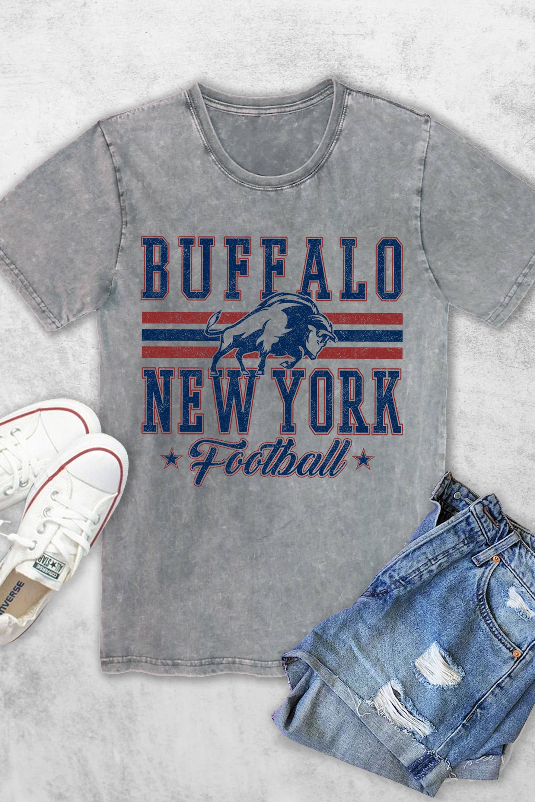 Buffalo New York Women's Vintage Graphic Tshirts