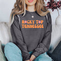 Rocky Top Tennessee Dark Heather Gray Fleece Sweatshirt