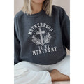 Motherhood Is My Ministry Vintage Graphic  Sweatshirts