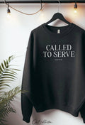 Called To Serve Mark 10:45 Graphic Sweatshirt