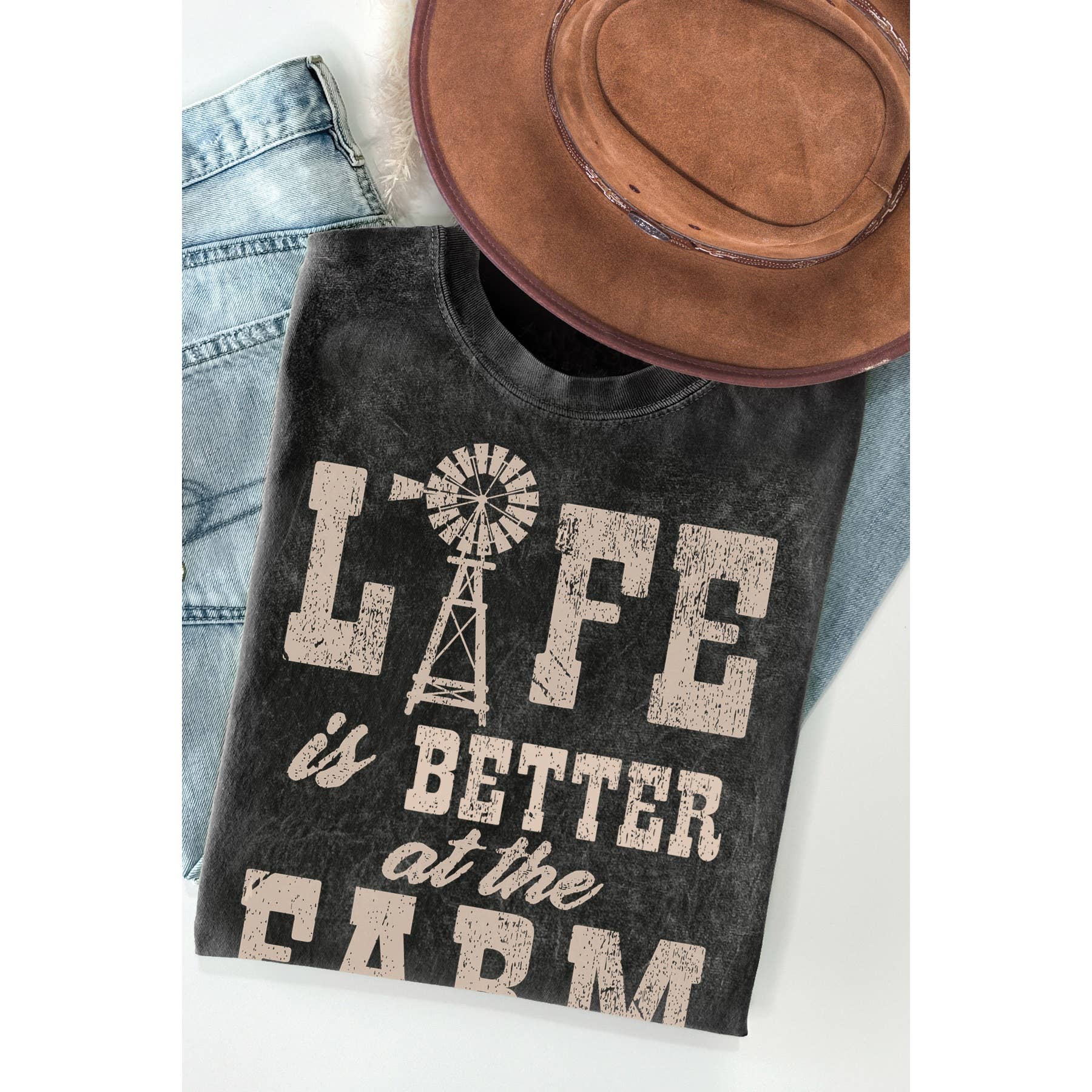 Life Is Better At the Fram - Vintage Mineral Wash