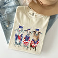 Patriotic Goats, Hippie, Funny, Patriotic 4th of July Tshirt
