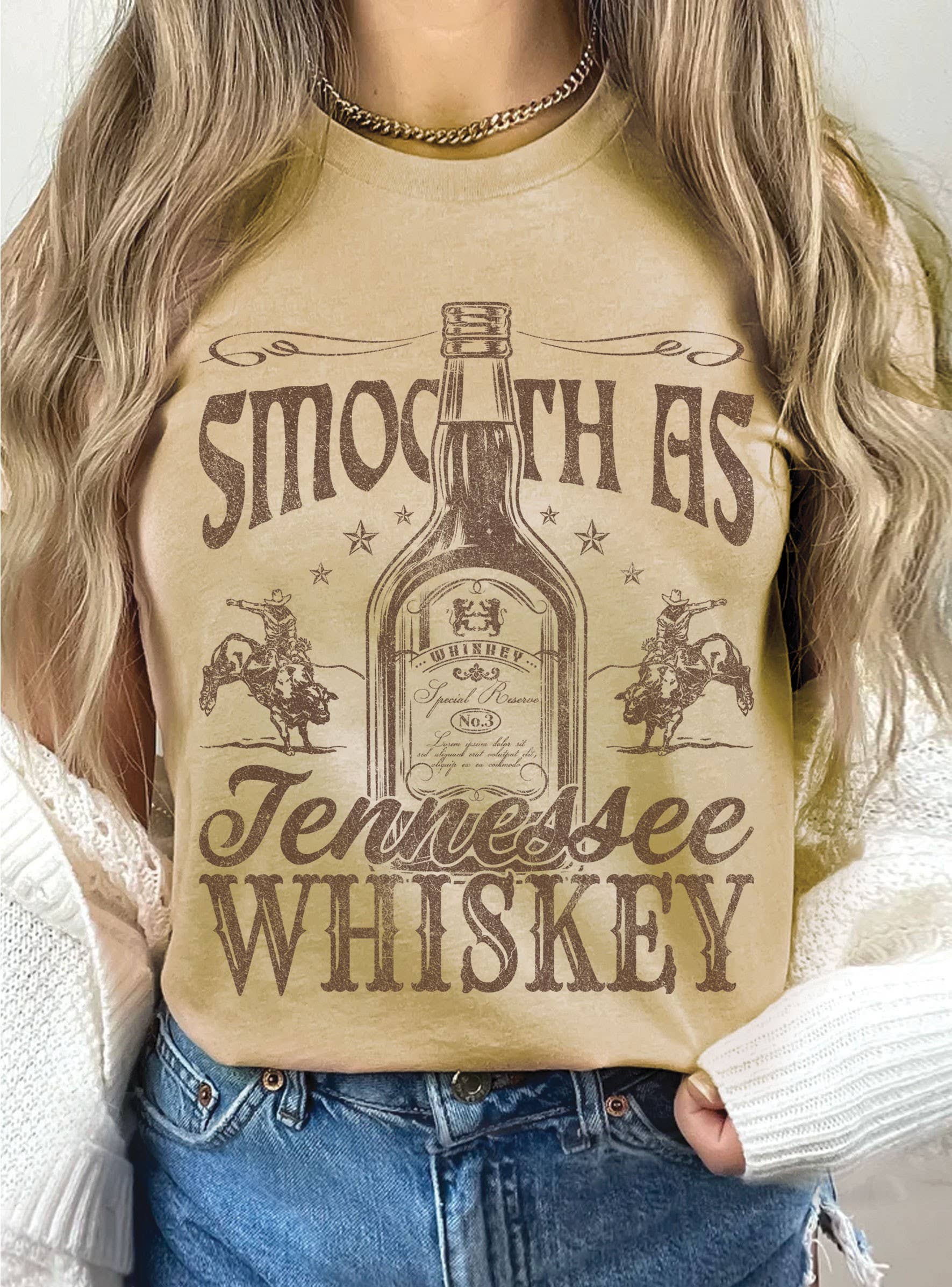 Smooth As Tennessee Whiskey Graphic Tshirts