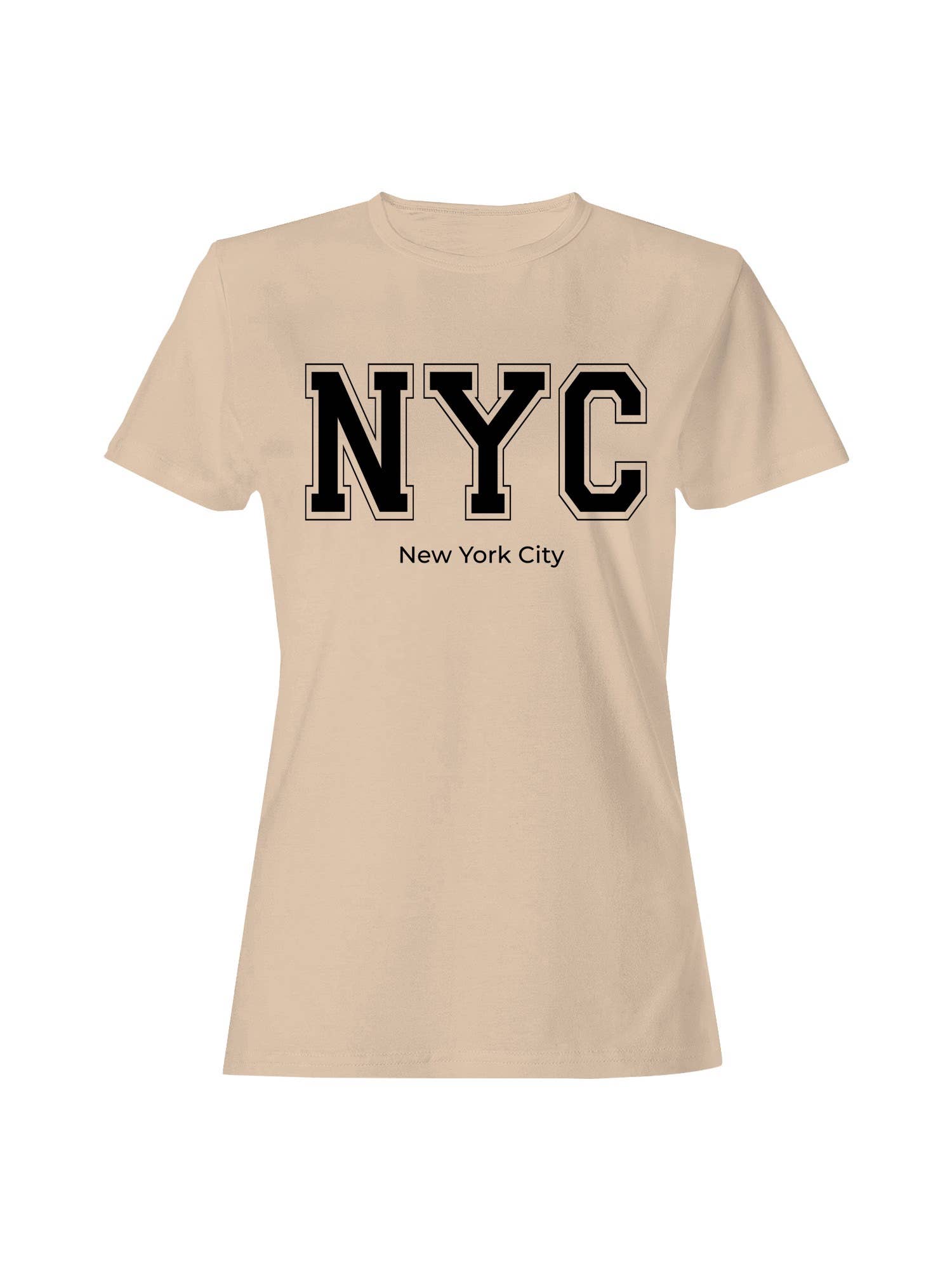 Nyc Typography Graphic Women's T-Shirt