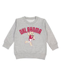 Children's Ou Sooners Cartoon Mascot Sweatshirt