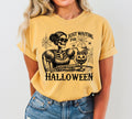 Just Waiting For Halloween Vintage, Western Halloween Tshirt
