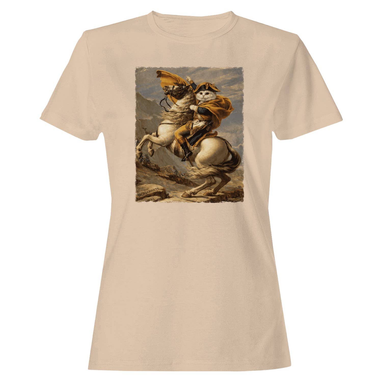 Napoleon Bonaparte Riding Women's T-Shirt Natural