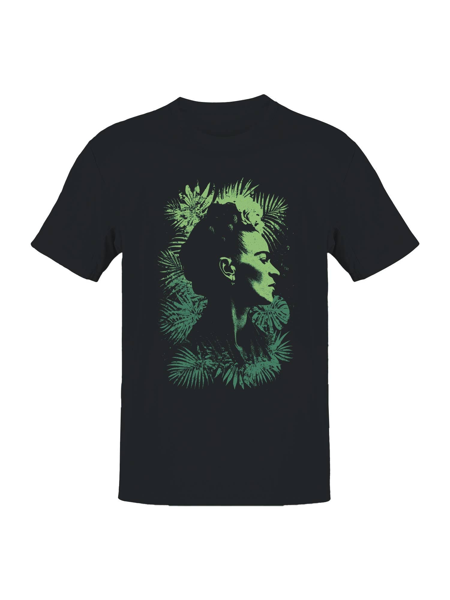 Tropical Artistic Portrait Design Men's T-Shirt