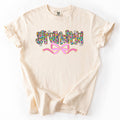 Grandma, Mother's Day, Ribbon, Bow Flowers Pastels Tshirt
