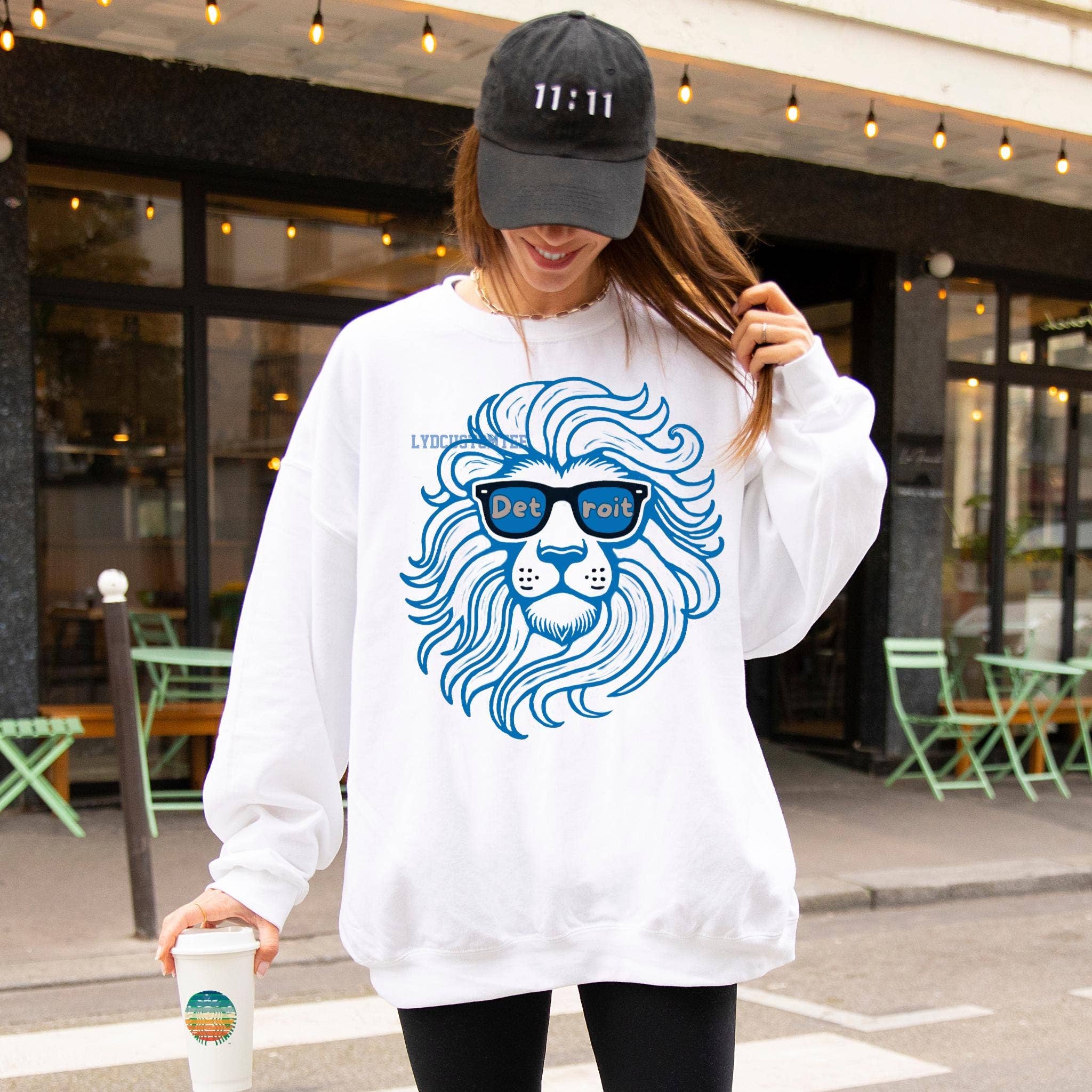 Vintage Detroit Lions Sweatshirt - Retro Lions Fan Sweater